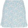 Greg Norman Grasse Pull-on Women Skort - Oasis Blue -Golf Fashion greg norman grasse pull on skort