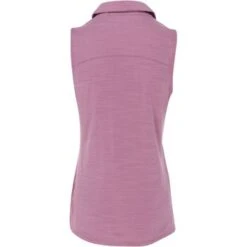 Puma W Cloudspun Coast SL Women Polo Shirt - Pale Grape / Heather -Golf Fashion puma w cloudspun coast sl shirt 1