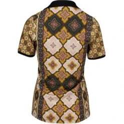 Front Page -Golf Fashion sofibella brocade shirt 1