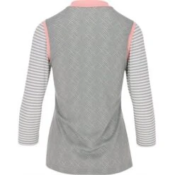 Front Page -Golf Fashion sofibella cosmopolitan 3 4 sleeve shirt 1