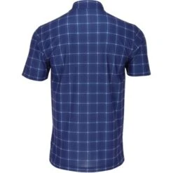 Front Page -Golf Fashion turtleson davis plaid pique performance shirt 1